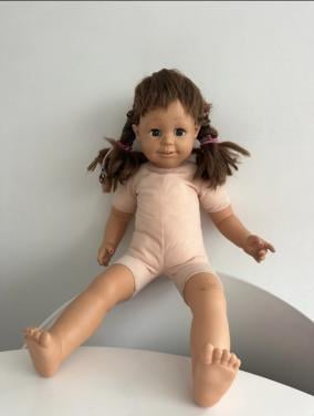 Grote meisjes pop - smoby - bruin haar