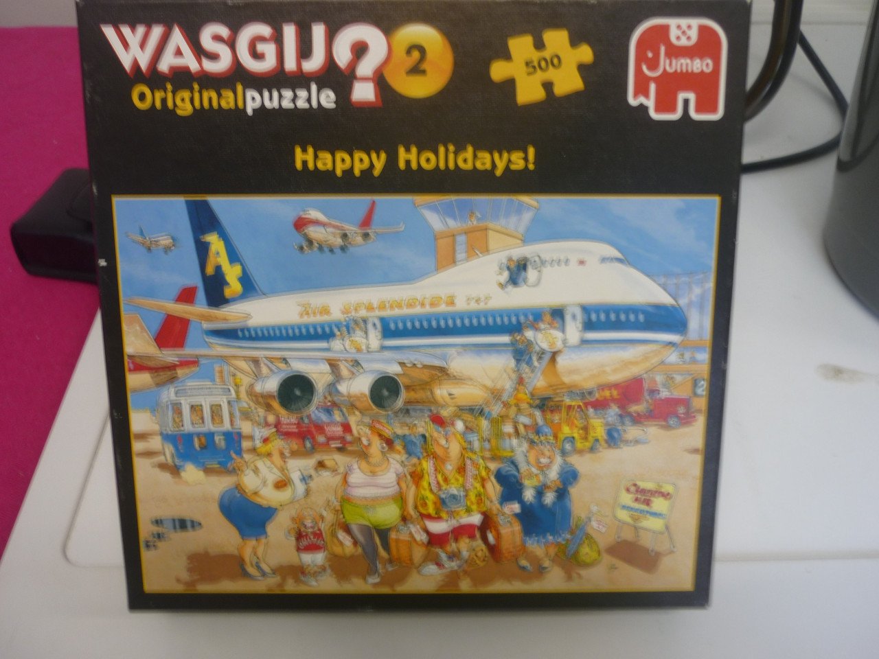 Puzzel WASGIJ nr. 2 Happy Holidays van Jumbo