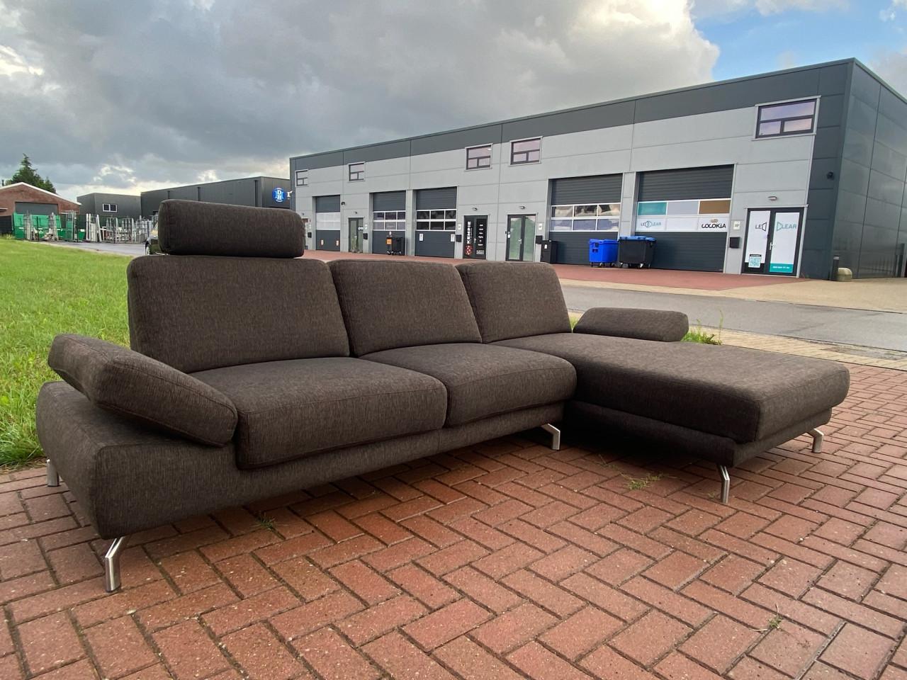 GRATIS LEVERING HEEL NL Henders & Hazel Stoffen Hoekbank