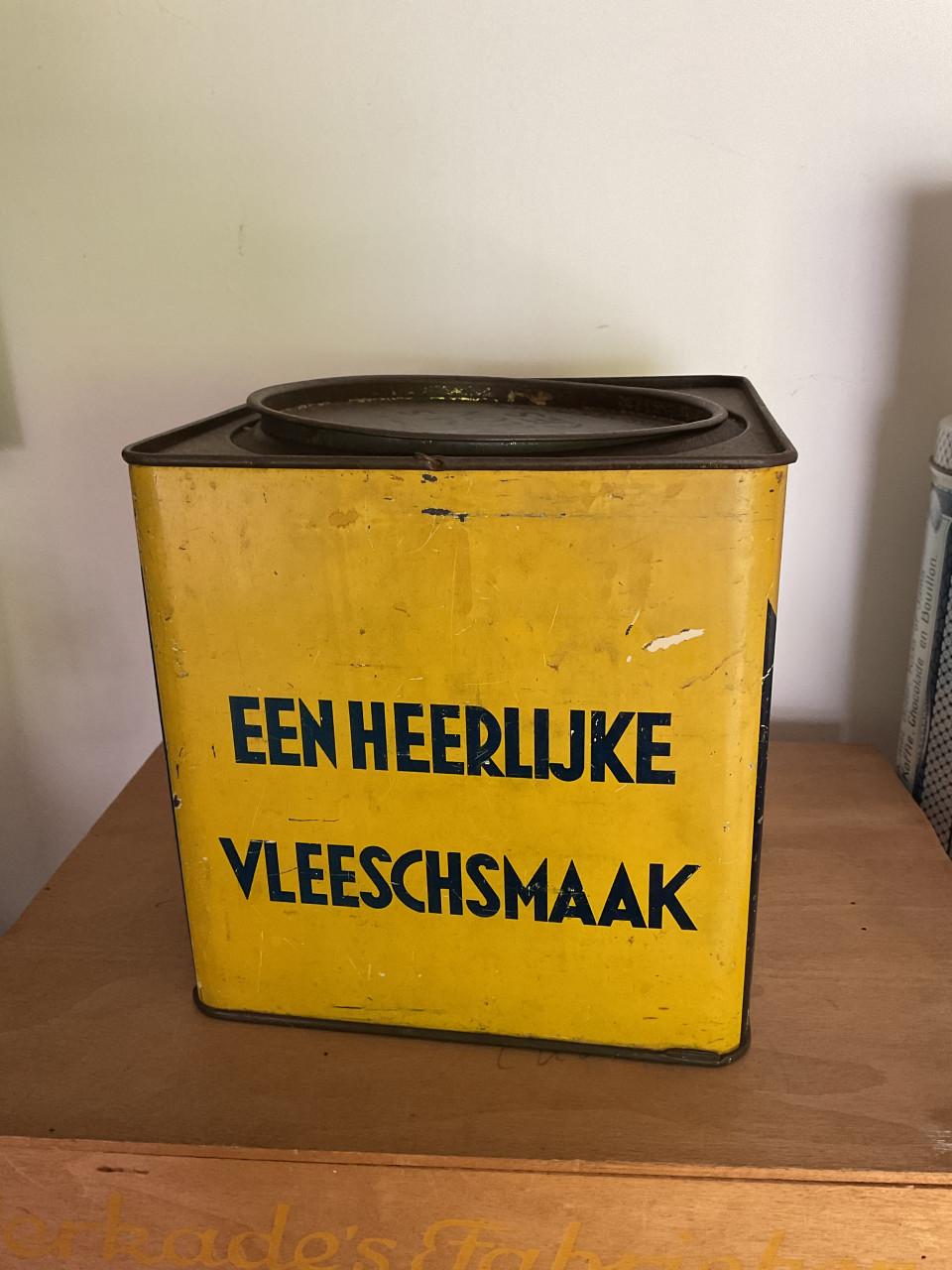 Oud Honig bouillonblokjes blik