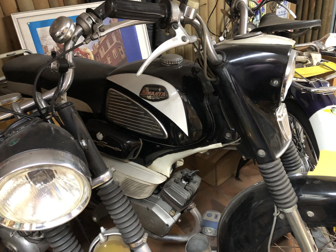Batavus MK2 1974 goudmetalic