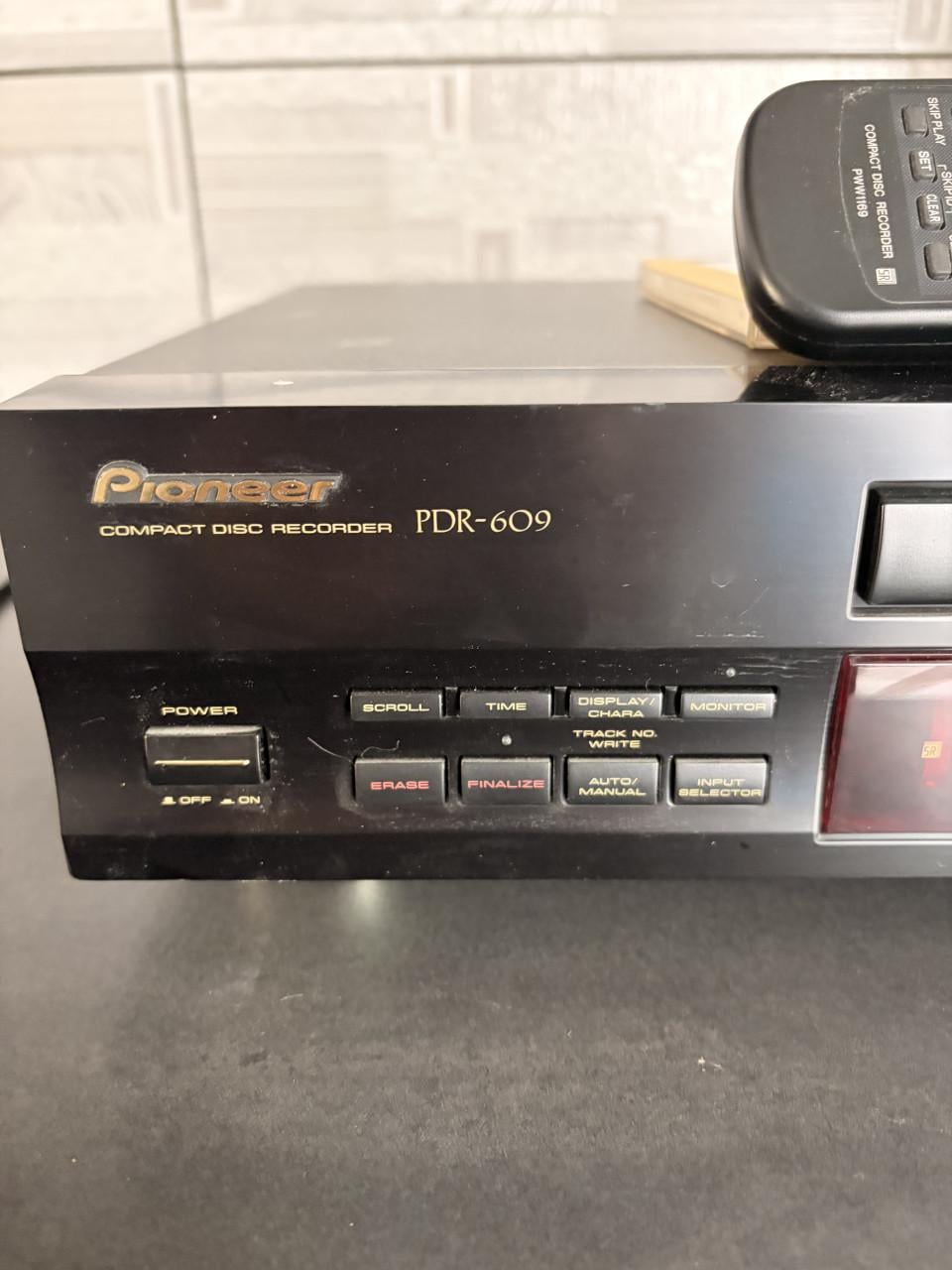 Pioneer cd speler recorder+ Afstandsbediening
