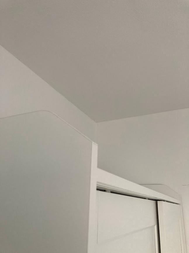 Ikea HAUGA kast (met schuifdeuren), wit, 118x55x199 cm