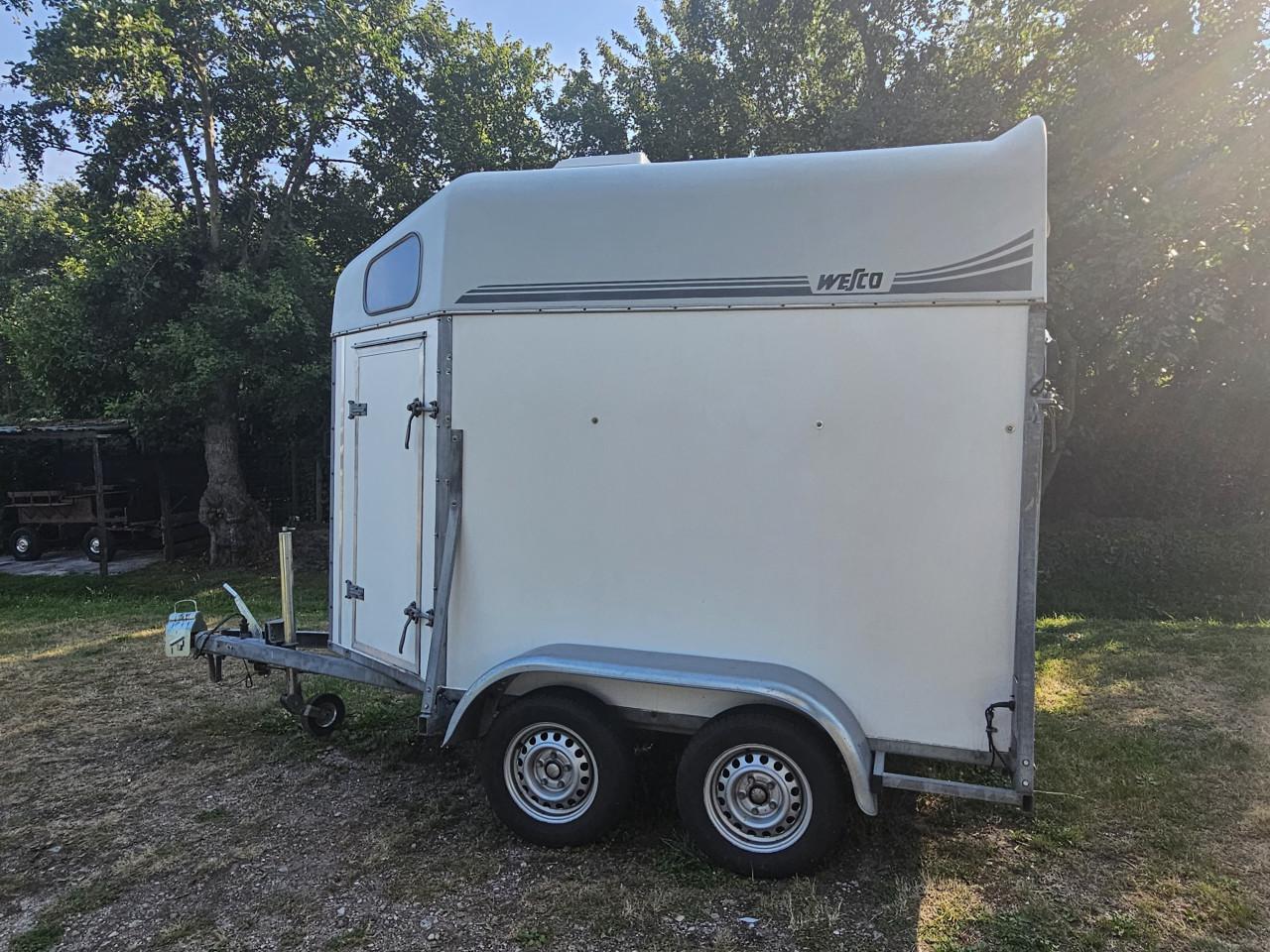 Wesco 1,5 paards trailer, direct inzetbaar!