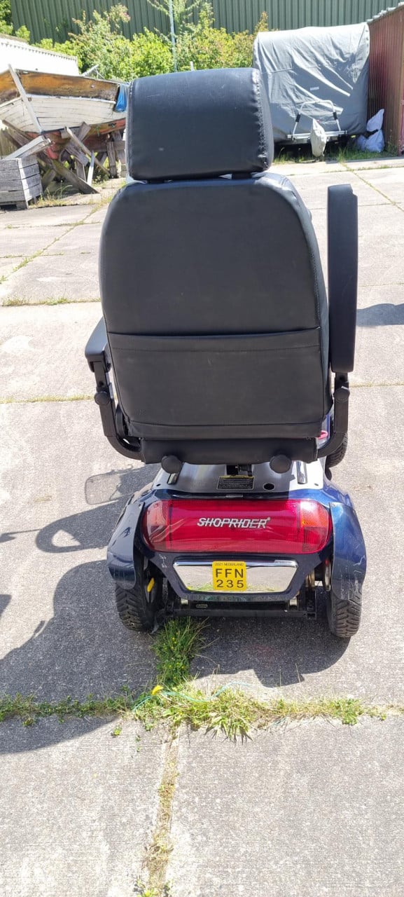 Shoprider de luxe scootmobiel