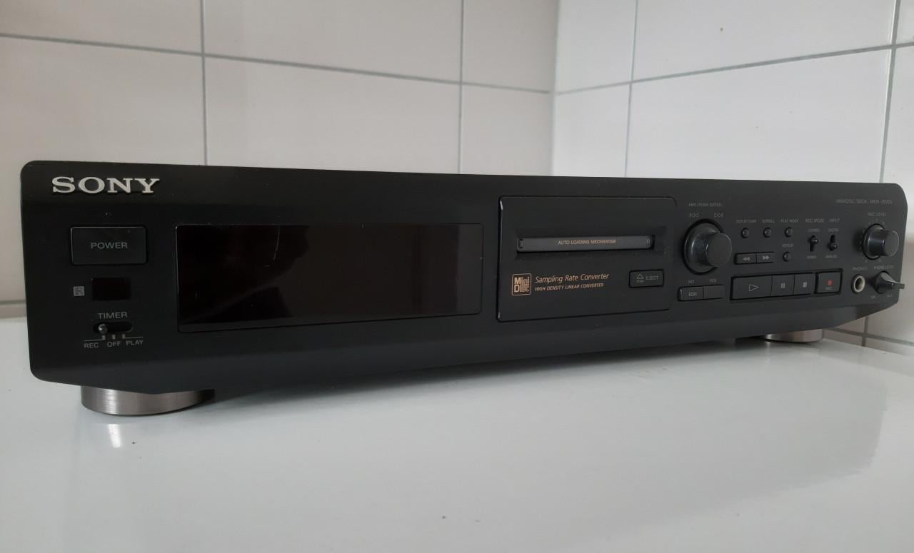 Sony Minidisc-recorder MDS-JE500