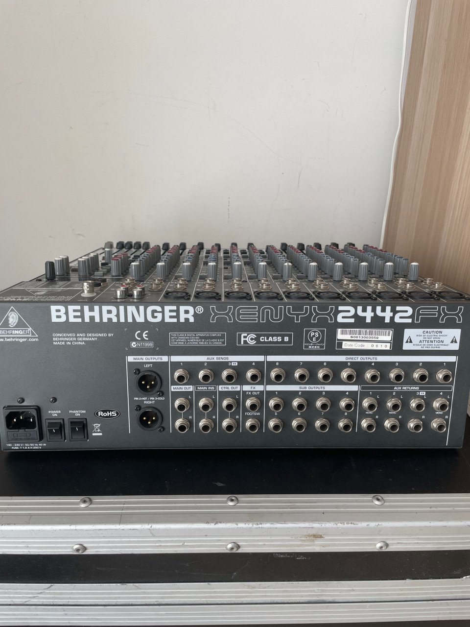 Mooi analoog mengpaneel XENYX 2442FX