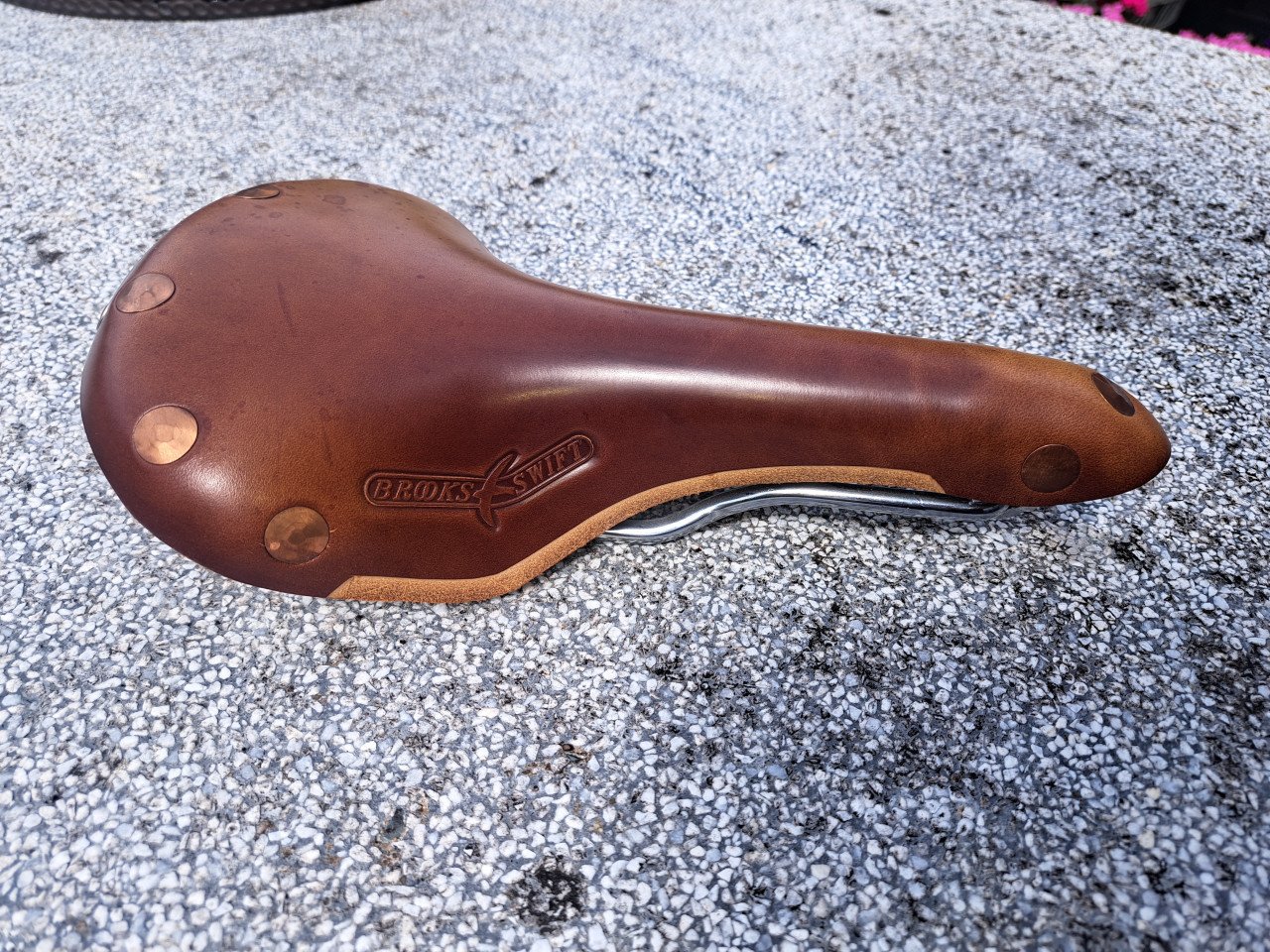 Brooks Swift racefietszadel zgan