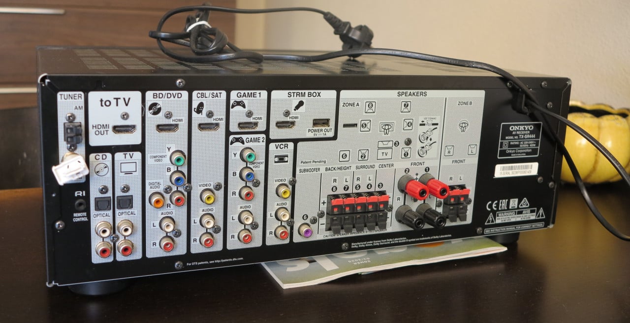 Onkyo TX-SR444 Reciever