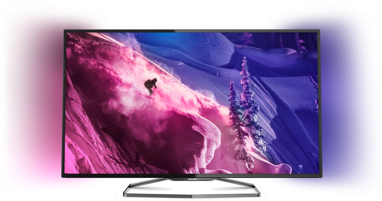 Philips 40 inch 102 cm Full HD Smart 3D Ambilight zorgt voor mooi sfeer
