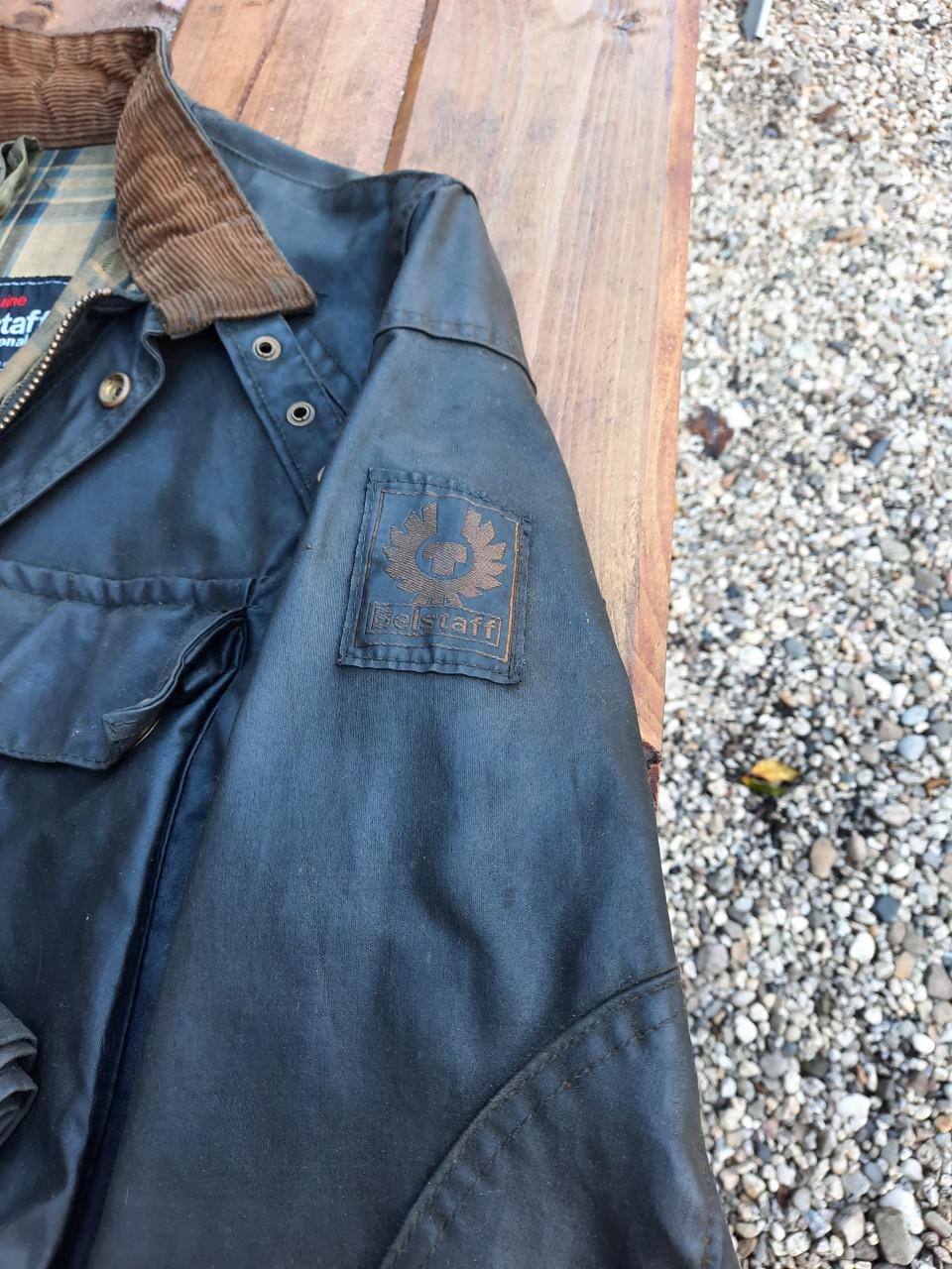 Te koop motorjas van BELSTAF maat m