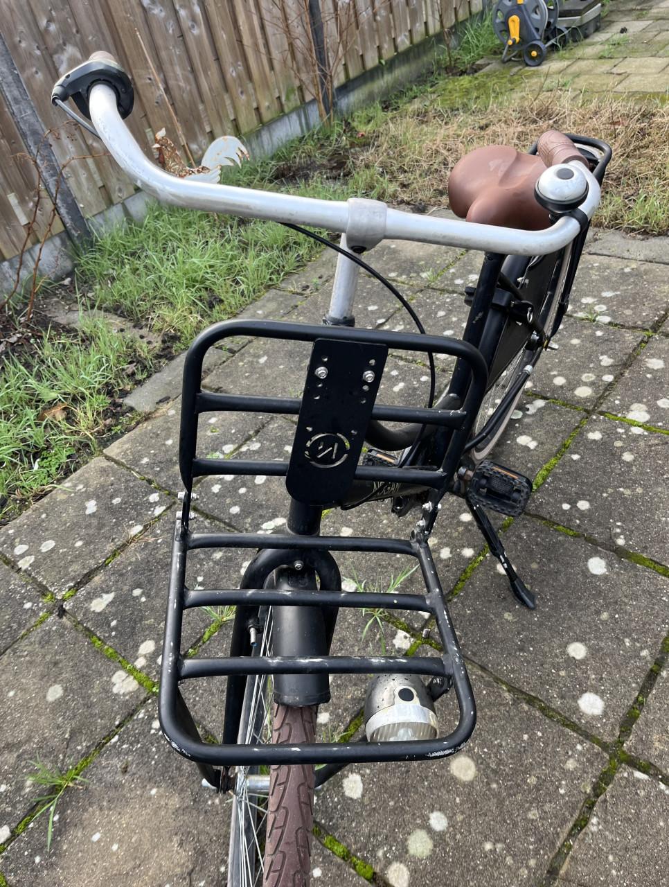 Gebruikte fiets die nog best mee kan.