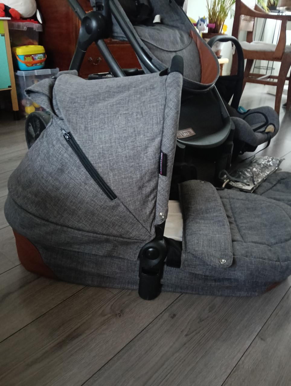 Drie in 1 kinderwagen