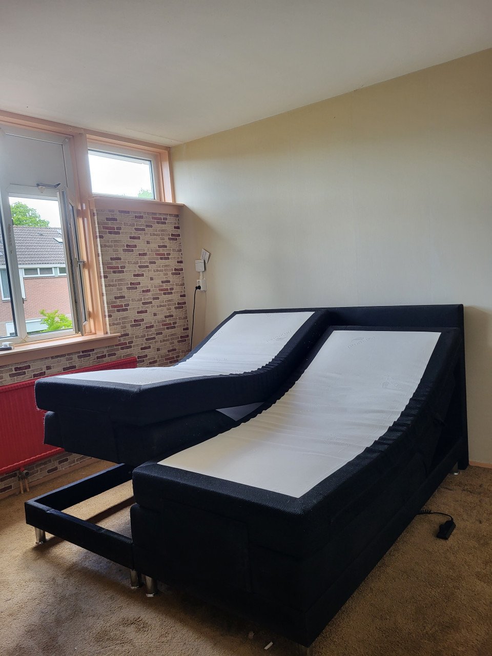 Elektrische  boxspring  180x200