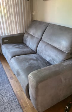 2-zits bank/ relaxfauteuils