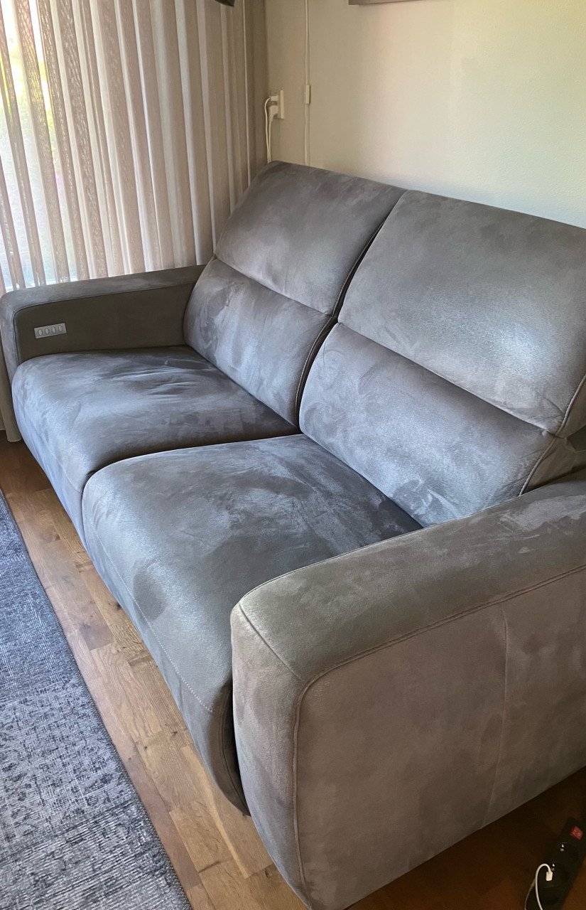 2-zits bank/ relaxfauteuils
