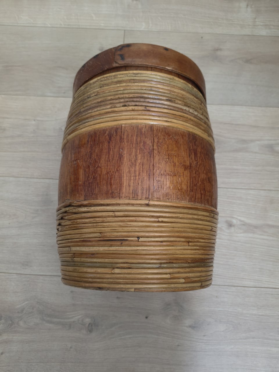 Fraai houten tonnetje, diverse toepassingsmogelijkheden