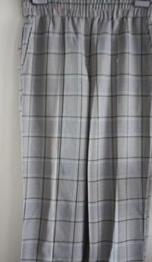 Geruite pantalon maat 36
