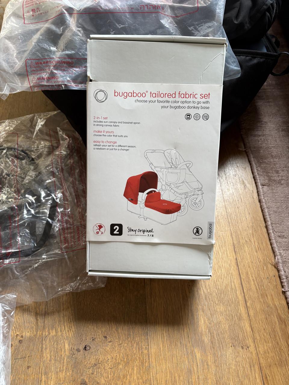 Bugaboo donkey duo 2 met accessoires
