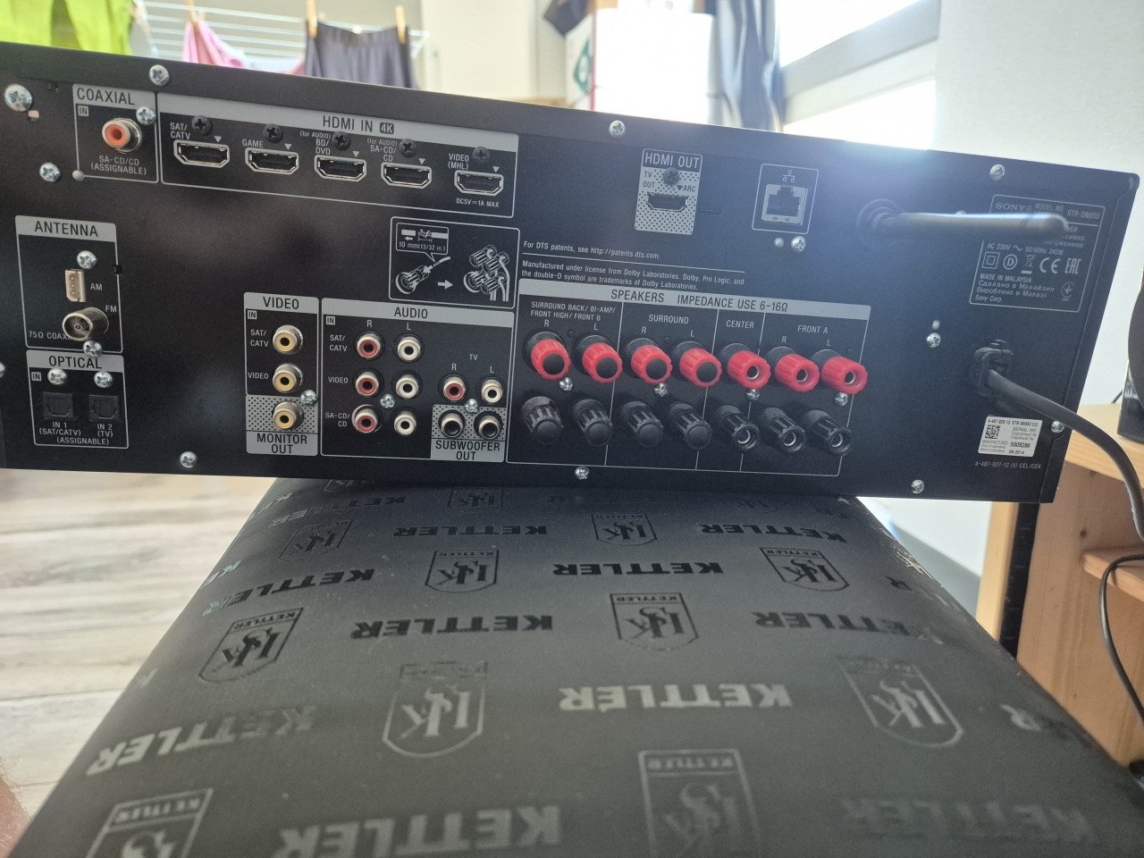 Receiver sony STR-dn850