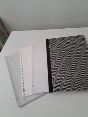 Foto insteekboek en fotobladen