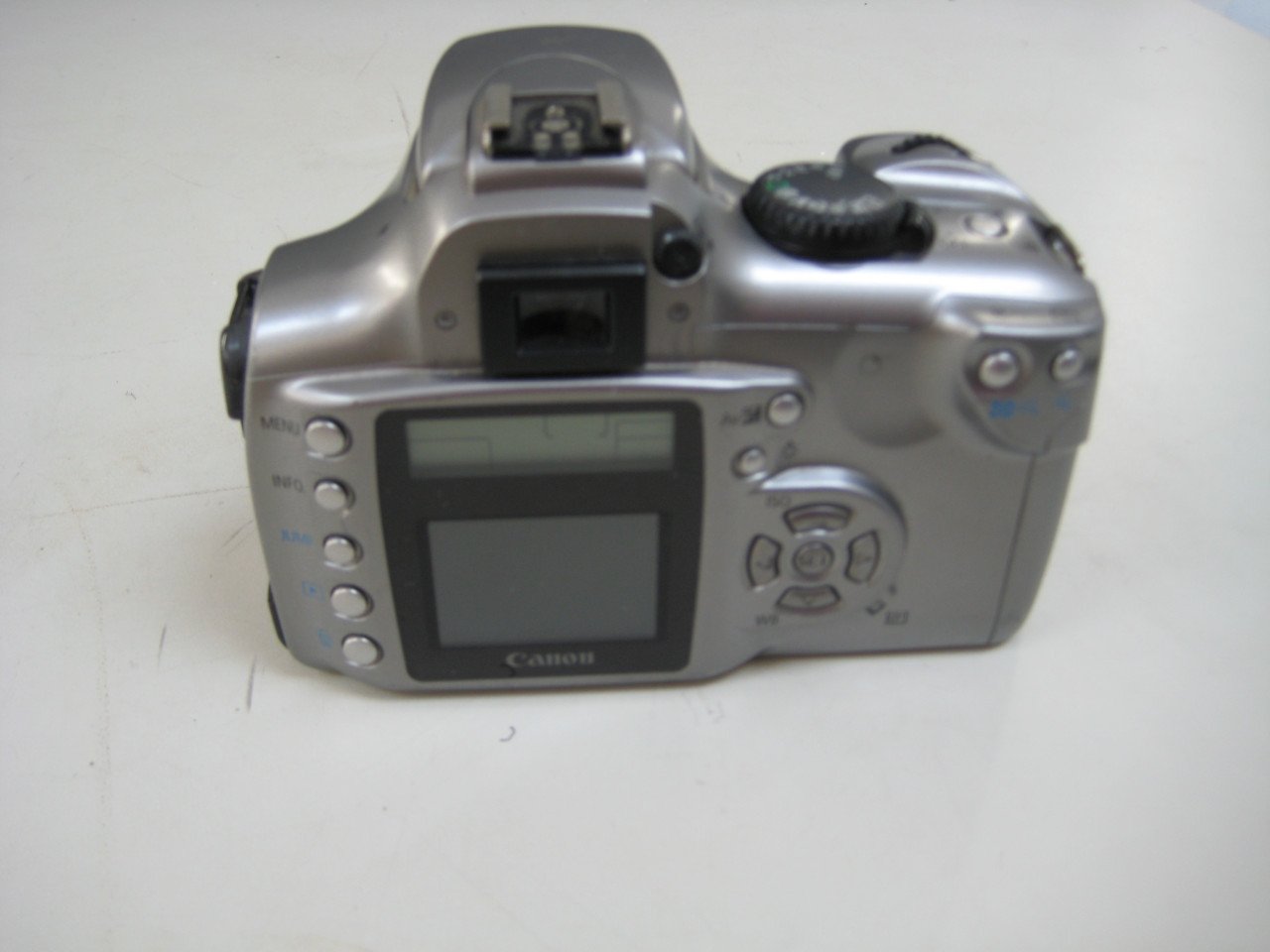 Canon 300d met lens en riem