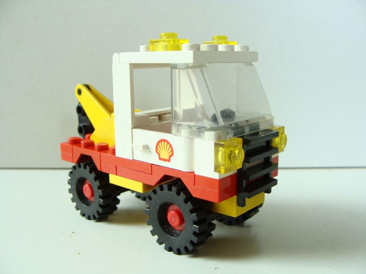 Lego 6634 Shell auto & 6628 Shell hijstruck