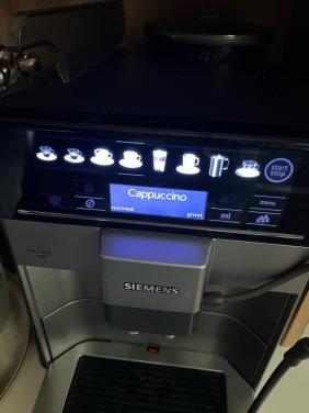 Siemens volautomatische espresso machine