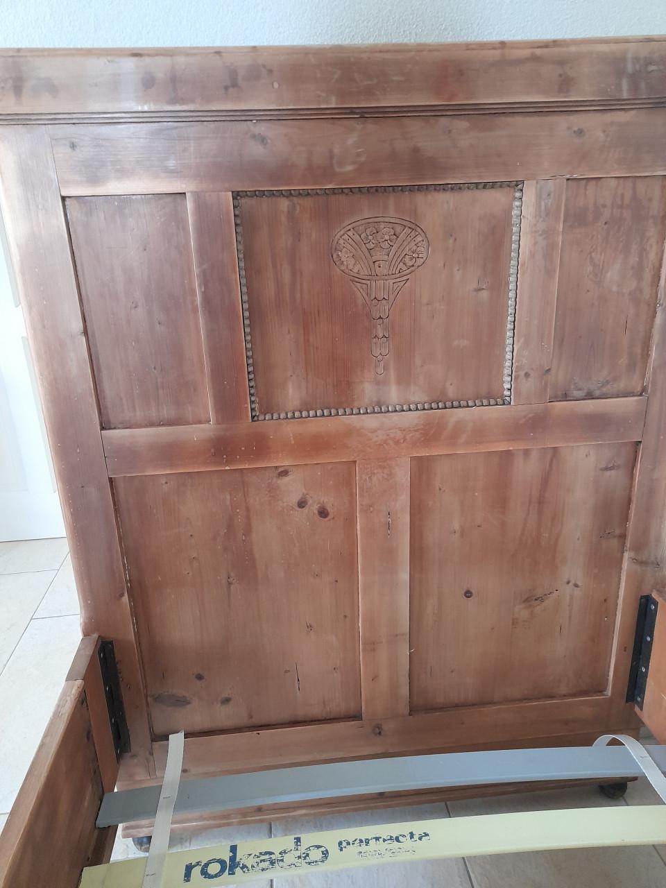 Antiek bed 90 x 200 (in goede staat)