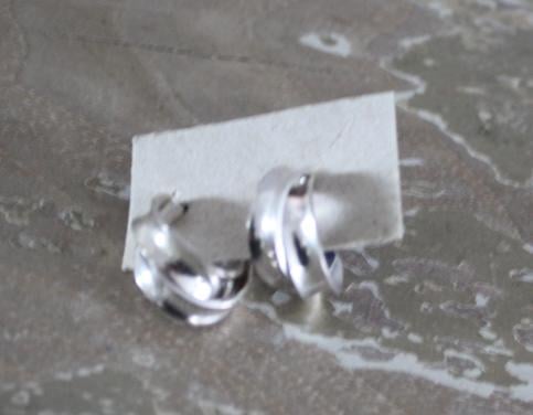 Zilver kleurige oorhangers