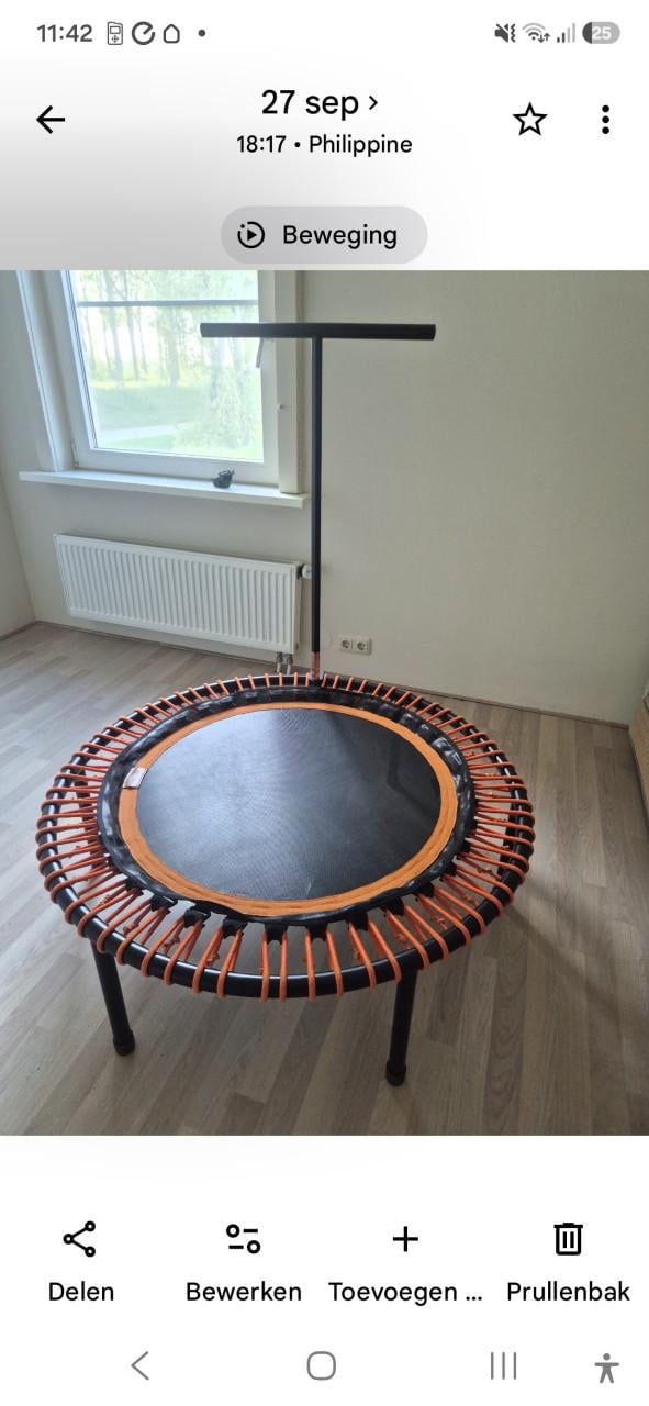 Bellicon trampoline incl tbar