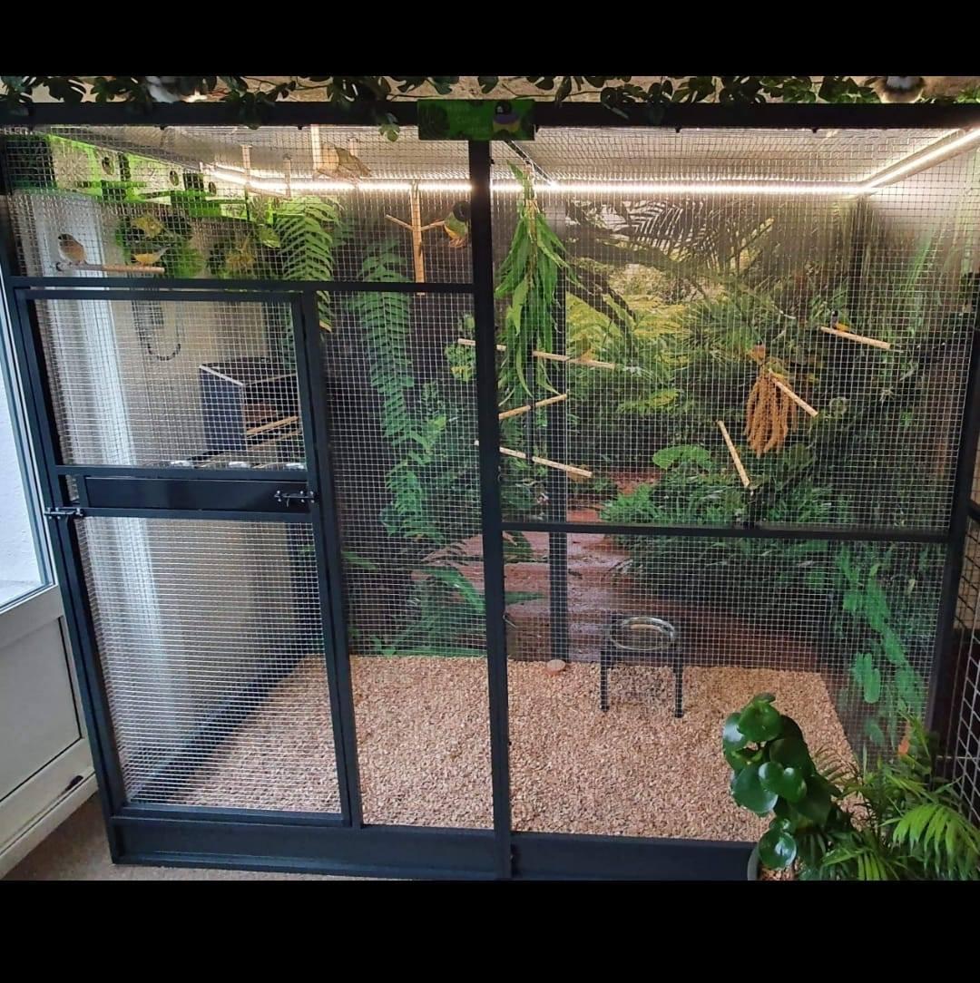 Voliere`s, verblijven,maatwerk......