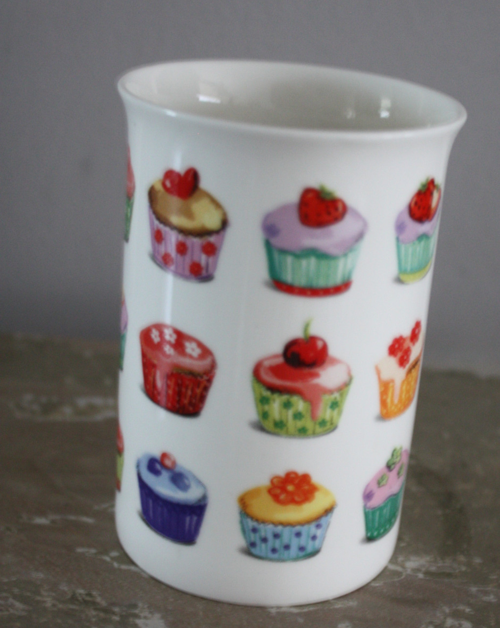 Mok met cupcake print