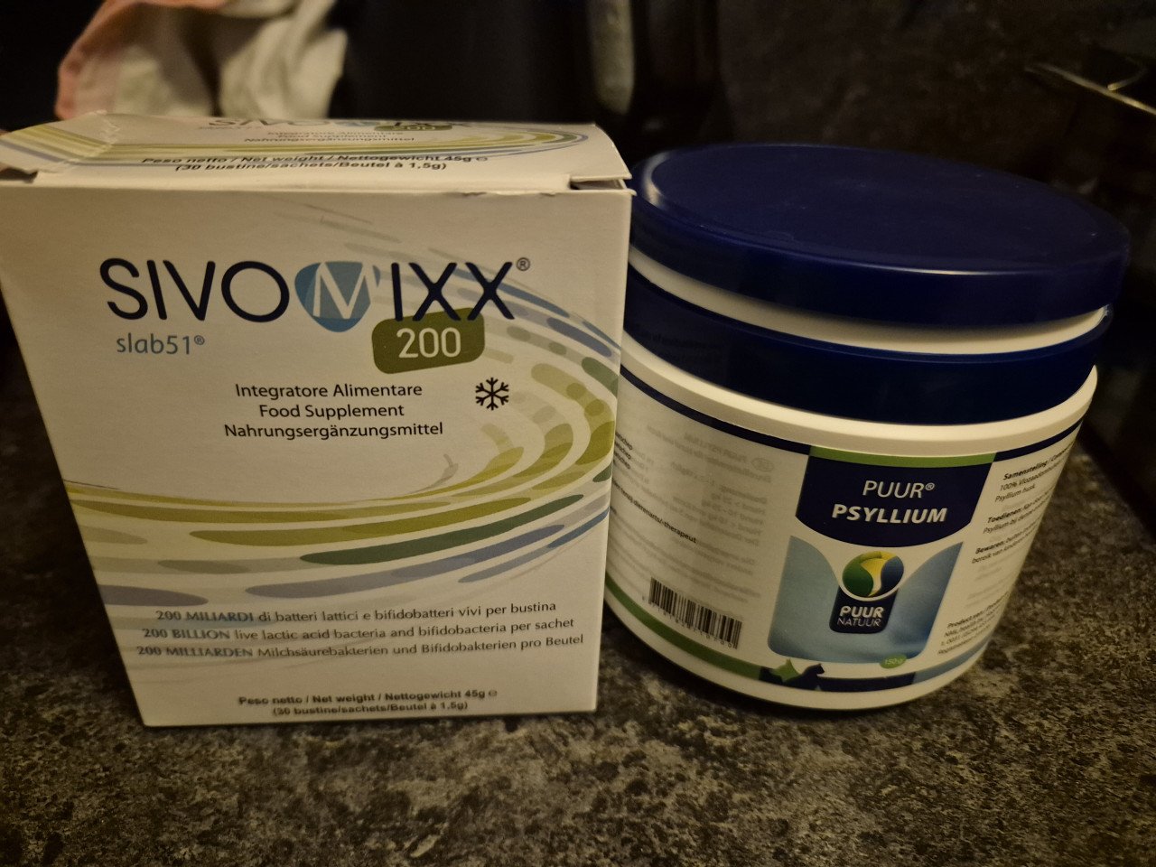 Vivomixx en psyllium