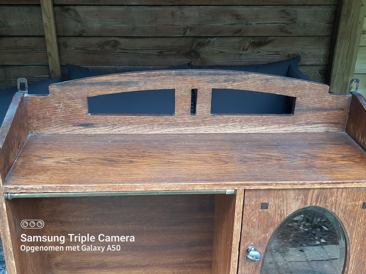 Houten keukenkastje antiek
