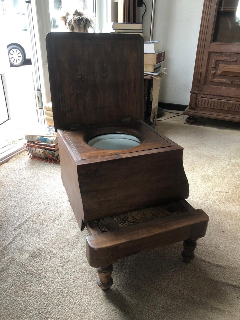 Antiek kindertoilet