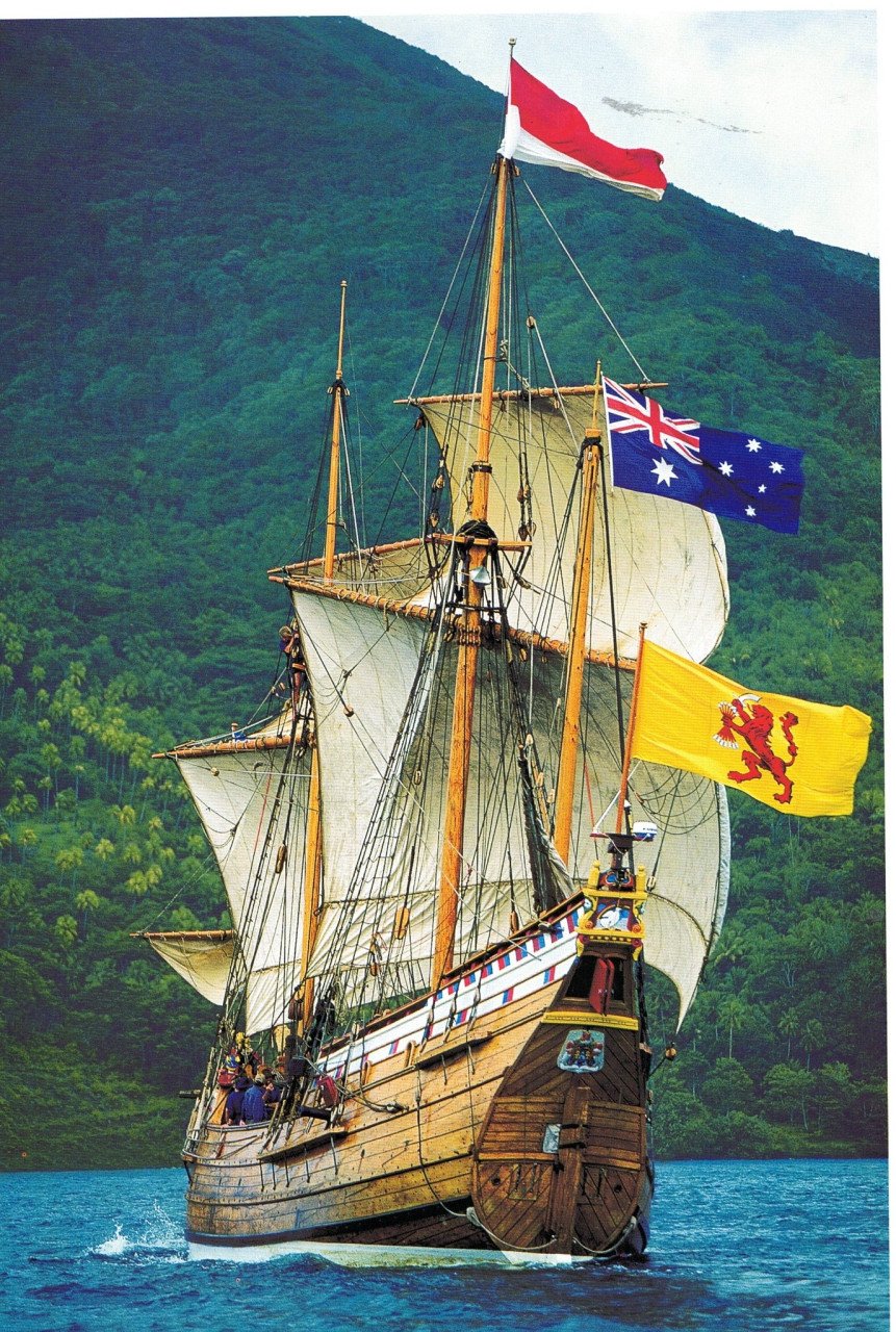 De bouw van een schip. De VOC replica Duyfken