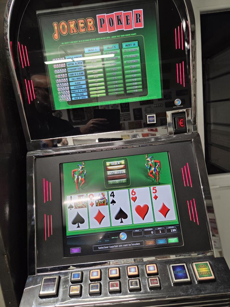 Gokkast Casino Games Errel automaat touchscreen