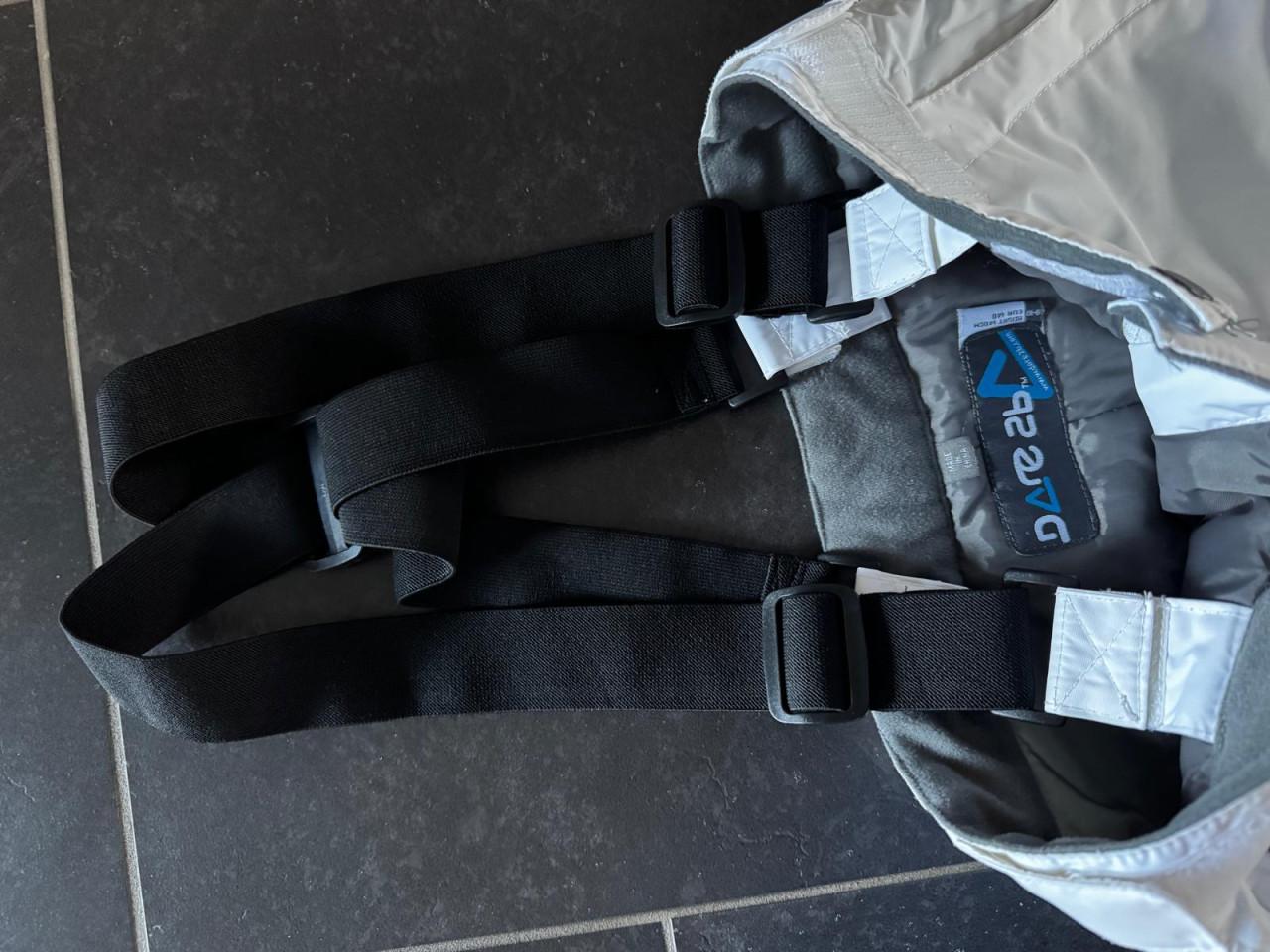 Dare2B skibroek wit maat 140 (9-10 jaar)