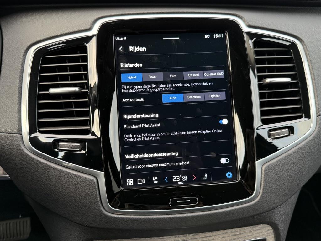 Volvo XC90 455pk recharge dark| luchtvering| adap.cruise| 360camera| trekha