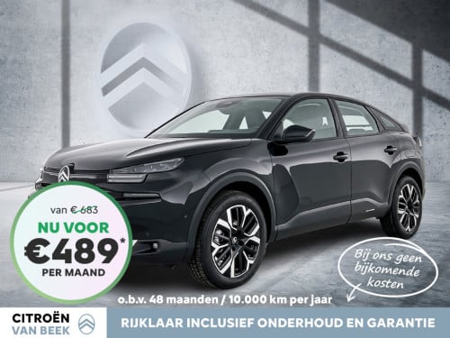 Citroen C4 hybrid 145pk automaat business private lease € 489,- pm - 48mnd 