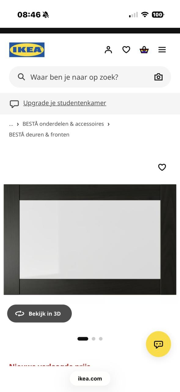 Ikea kastdeur sindvik 2x