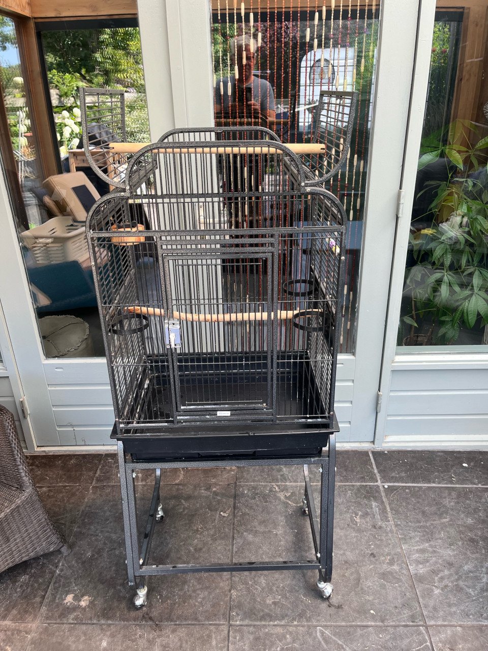 Grote  zware papagaai/ parkieten kooi