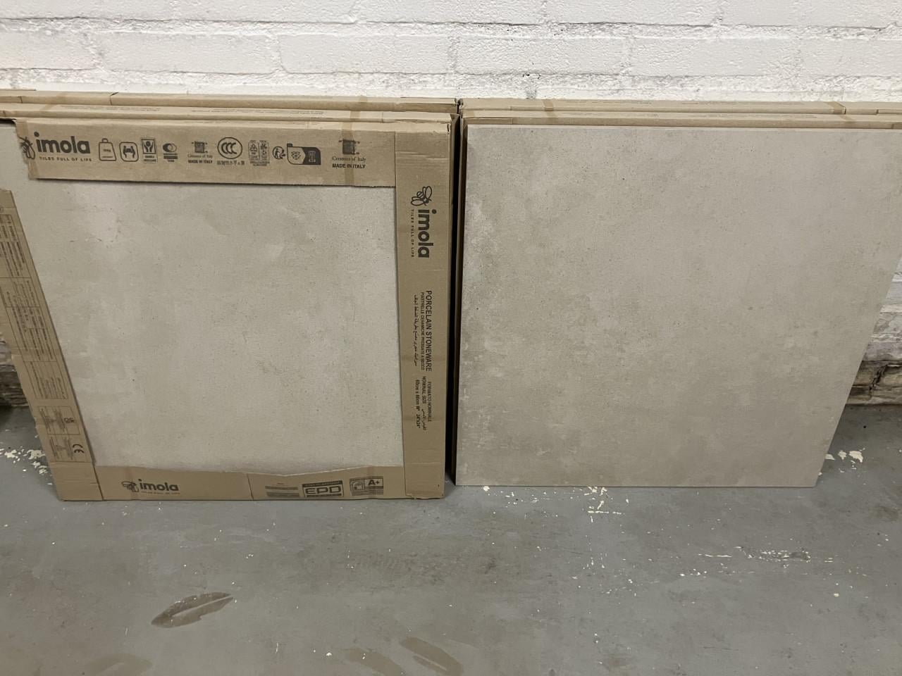 60X60 tegels (Badkamer)