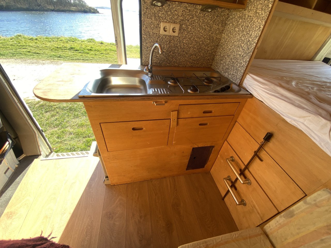 Camper Volkswagen als Tiny house (motor defect)