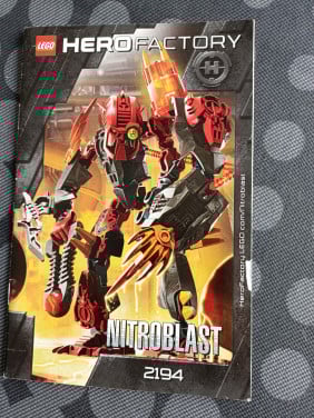 Lego Hero Factory 2194 : Nitroblast
