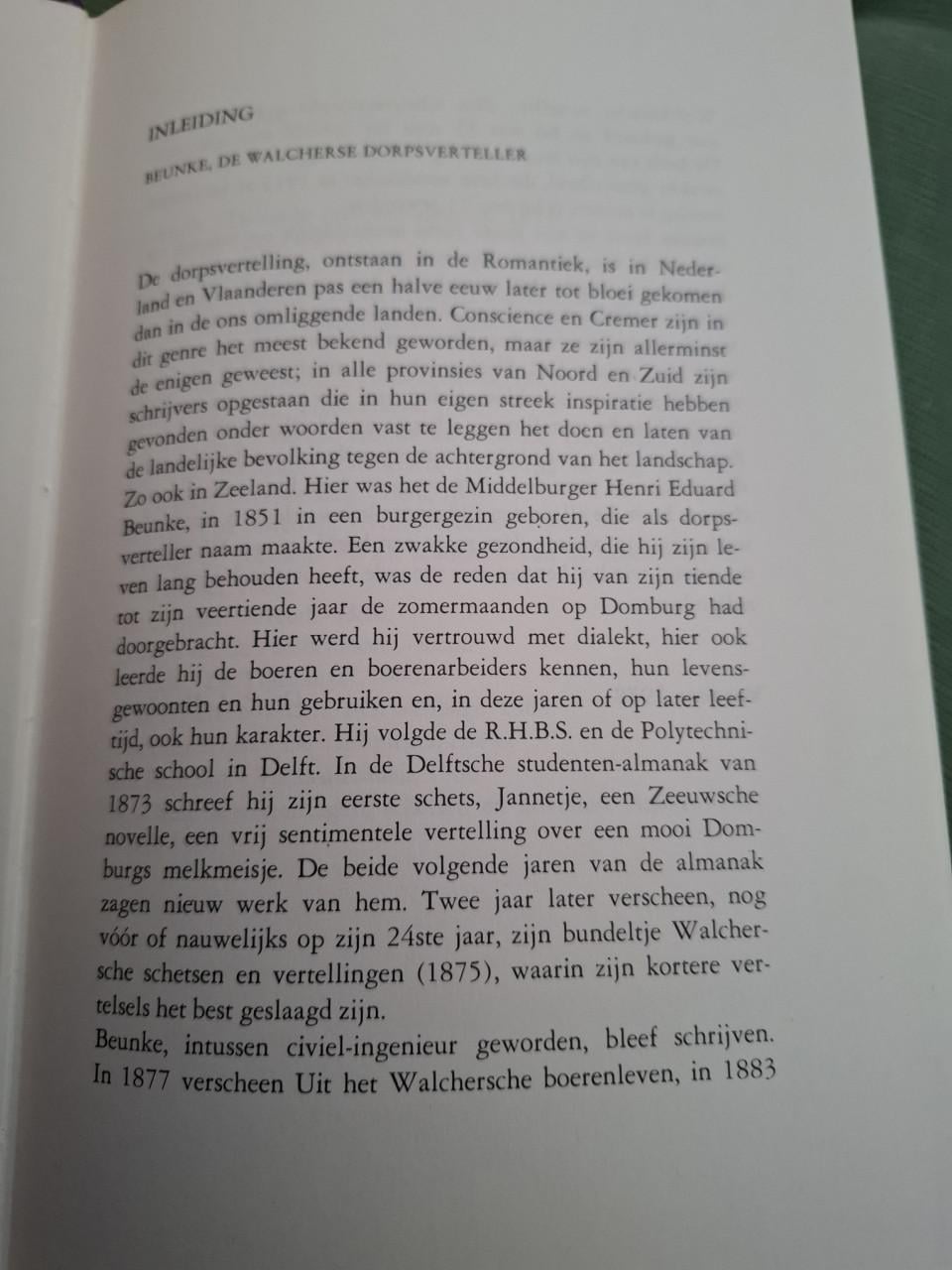 Walcherse vertellingen, door H.E. Beunke