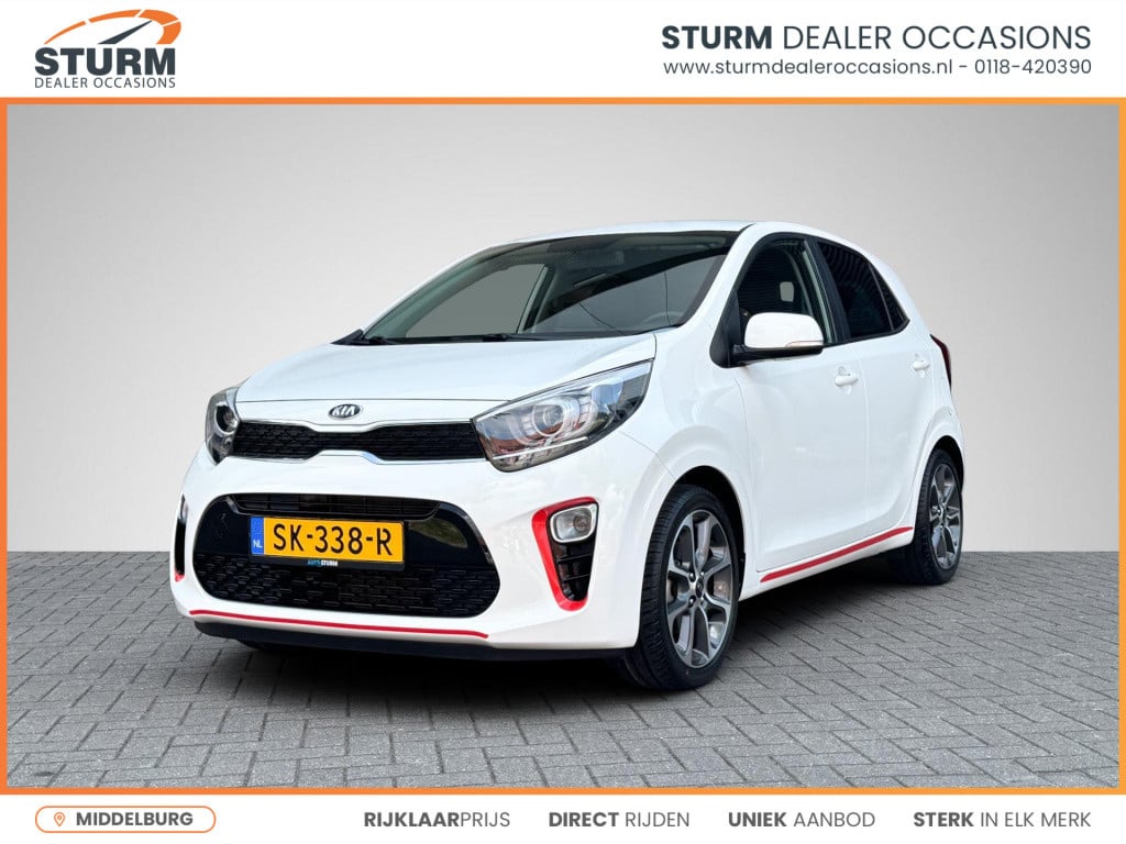 Kia Picanto 1.0 cvvt design edition lage km-stand! | trekhaak afneembaar | 