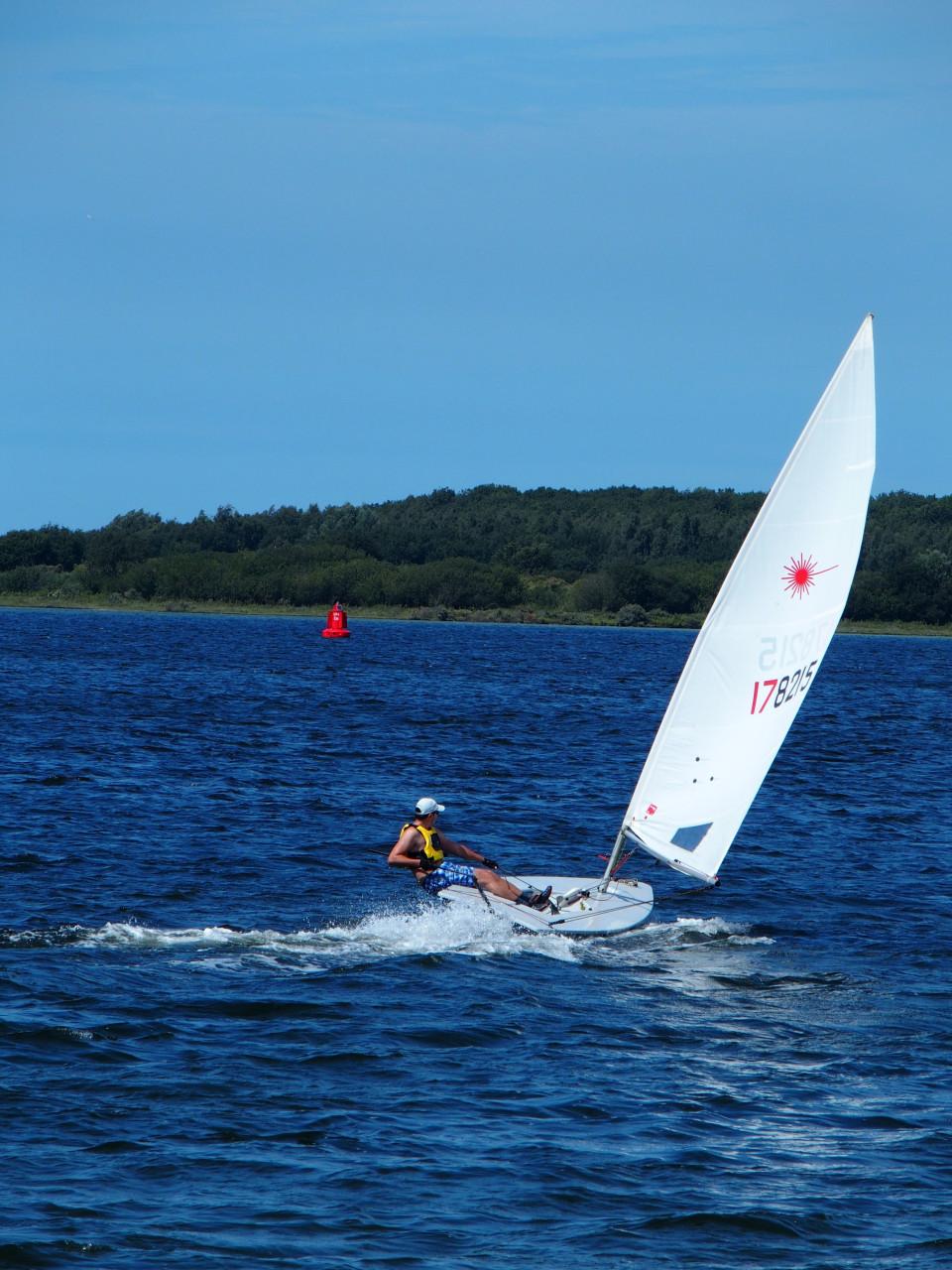 Laser zeilboot in zeer nette staat