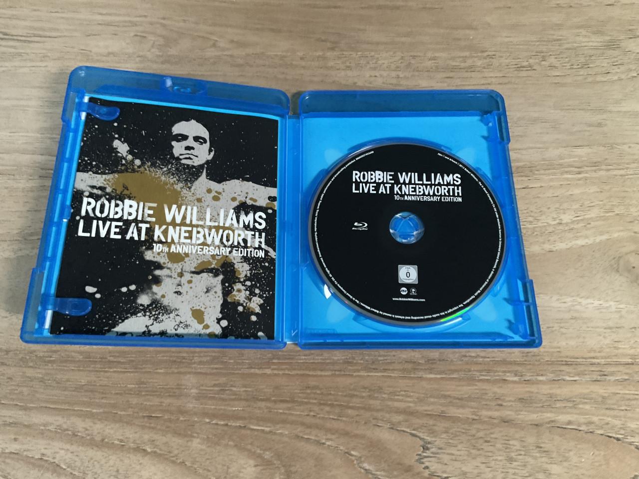 Robbie Williams - Live at Knebworth 10th anniversary edition.